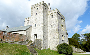 Castle lime pointing